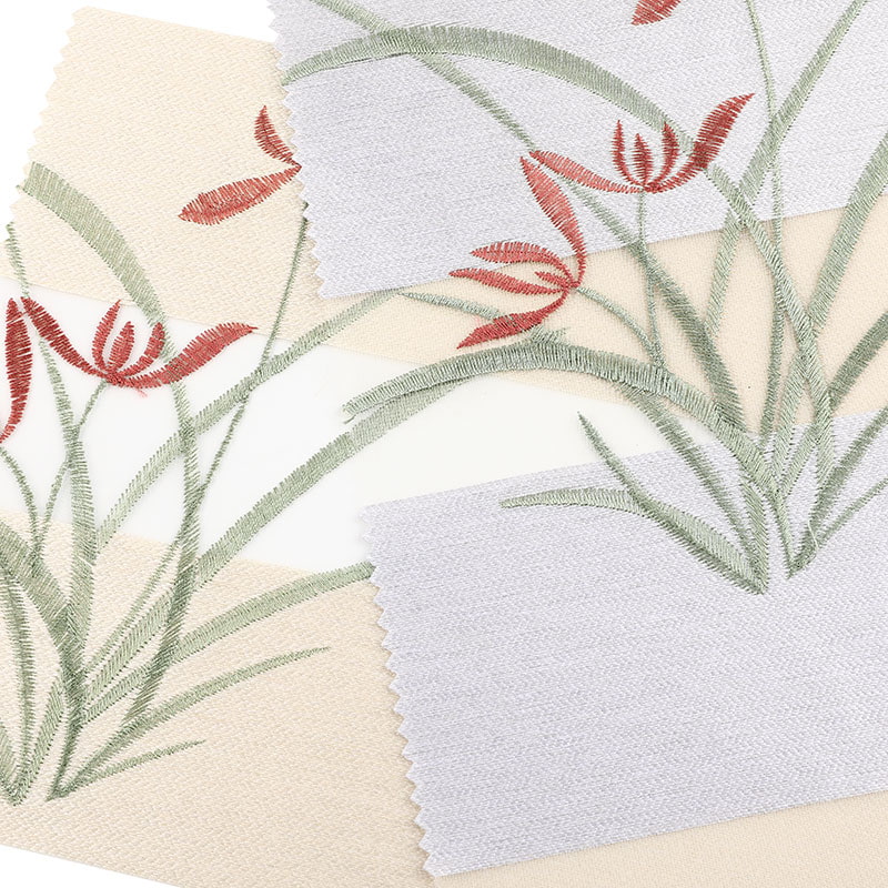 YX036 Nội thất cổ điển cổ điển Jacquard Zebra Blind Vải