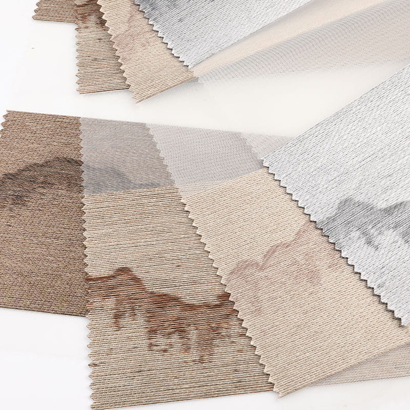 GD08 Cảm giác mạnh mẽ về vải mù ngựa vằn Jacquard âm thanh nổi