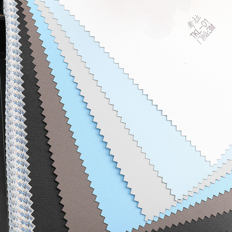 Keo dán màu thân thiện với môi trường TKL 100% Blackout Roller Blind Fabric